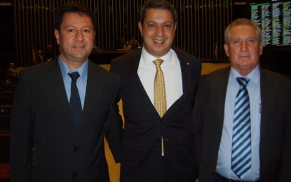 Jr.Palmeirense e Brás reúnem-se com deputado Ricardo Izar em Brasília e conquistam importantes benefícios para Angatuba