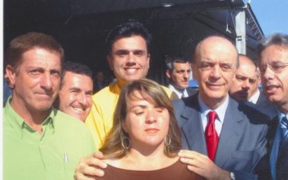 Junho de 2008: PSDB coliga-se com PV e Roseli Paulino é cogitada para a vice com o candidato Calá