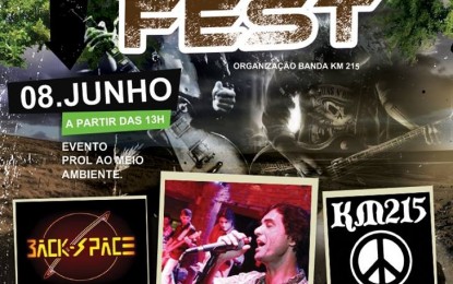 Eco Road Rock Fest no bairro Guarei Velho neste domingo (8/6)