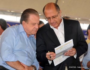 Gonzaga aceita o convite do governador Geraldo Alckmin para auxiliar no governo estadual (Foto/Arquivo).
