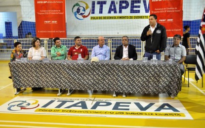Sesi renova contrato de convênio do programa “Atleta do Futuro” com prefeitura de Itapeva
