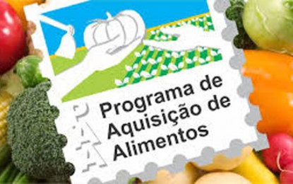 Governo federal investiu R$ 567,2 milhões na compra de alimentos da agricultura familiar