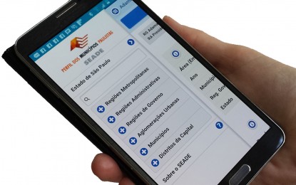 Aplicativo com dados de todos os municípios paulistas é lançado pela Seade