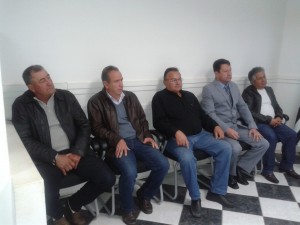 Eloir, Nelson Matias, Chicão, Palmeirense e Izaías. 