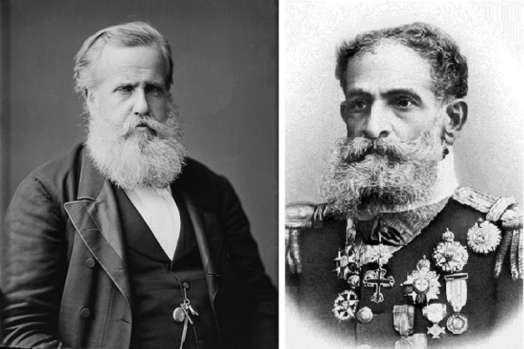 D.Pedro II e Marechal manuel Deodoro da Fonseca