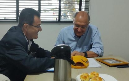 Vereador João Luiz enaltece o vínculo mantido com o vice-presidente Geraldo Alckimin