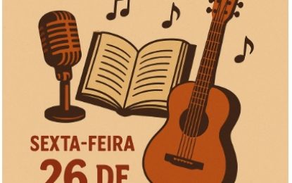 Sarau Literomusical , nesta sexta-feira 26/9, na Casa da Cultura de Angatuba