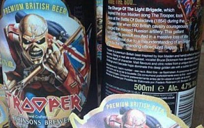 A cerveja do Iron Maiden já chegou ao Brasil