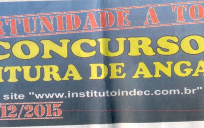 Português precário contraria o “mérito” de “educação valorizada” do ensino público municipal de Angatuba