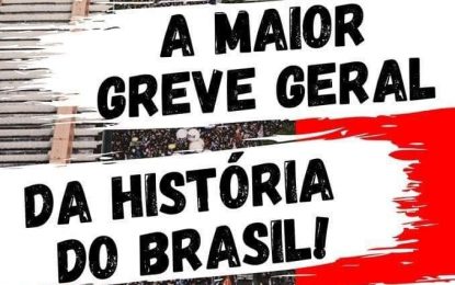 Nesta sexta-feira, dia 14 de junho, o Brasil vai parar
